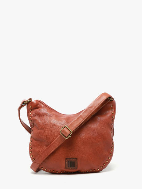 Sac Bandoulière Heritage Cuir Biba Marron heritage HIL2L vue secondaire 4