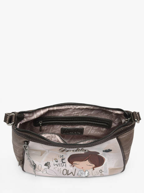 Sac Bandoulière Sophia Anekke Marron sophia 42803002 vue secondaire 3