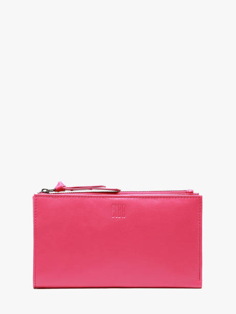 Portefeuille Cuir Biba Rose wallet VAW2L