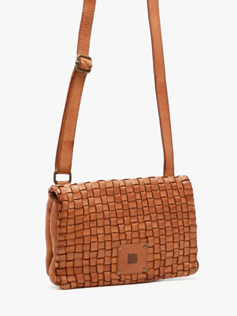 Sac Bandoulière Heritage Cuir Biba Marron heritage KA27 vue secondaire 2