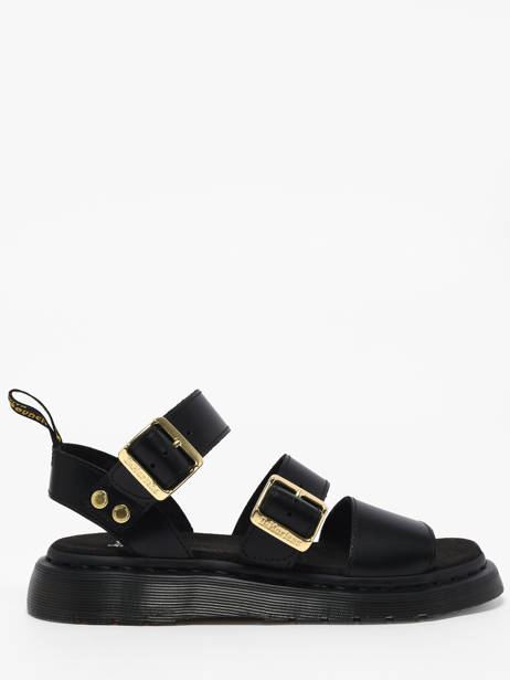 Sandales Gryphon Strap En Cuir Dr martens Noir women 42329001