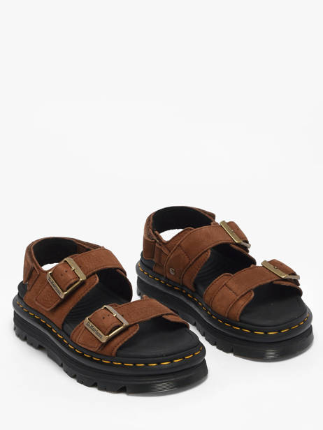 Sandales Zebzag En Cuir Dr martens Marron women 42853200 vue secondaire 1