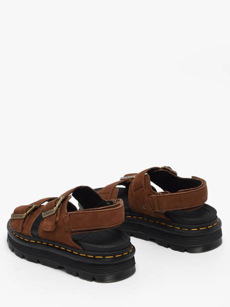 Sandales Zebzag En Cuir Dr martens Marron women 42853200 vue secondaire 2