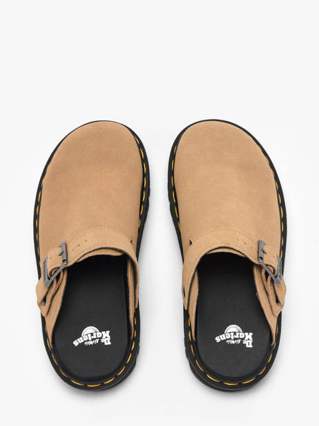 Mules Plateforme Zebzag En Cuir Dr martens Beige women 31737439 vue secondaire 3