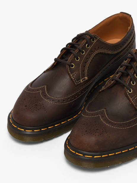 Chaussures Derbies 3989 En Cuir Dr martens Marron men 40553201 vue secondaire 3