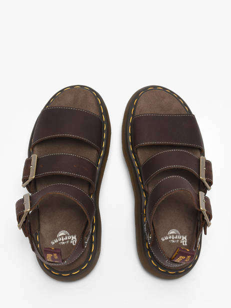 Sandales Gryphon En Cuir Dr martens Marron women 42004200 vue secondaire 3