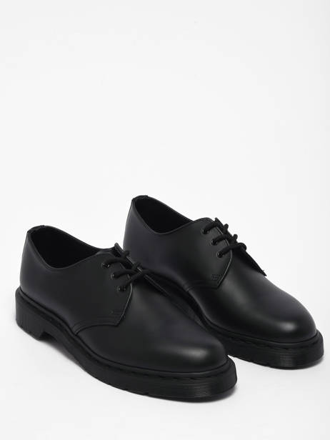 Chaussures Derbies 1461 Mono En Cuir Dr martens Noir boy 14345001 vue secondaire 2