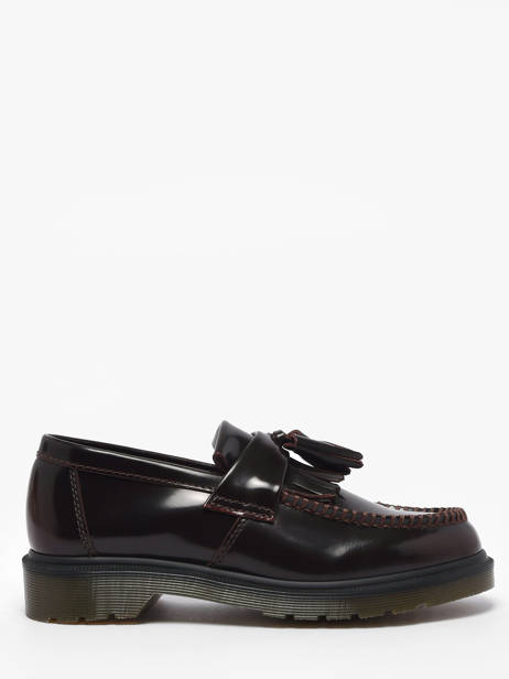 Mocassins Adrian En Cuir Dr martens Rouge women 14573601