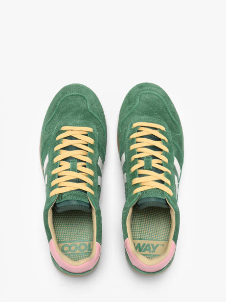 Sneakers En Cuir Coolway Vert men 8663807 vue secondaire 4