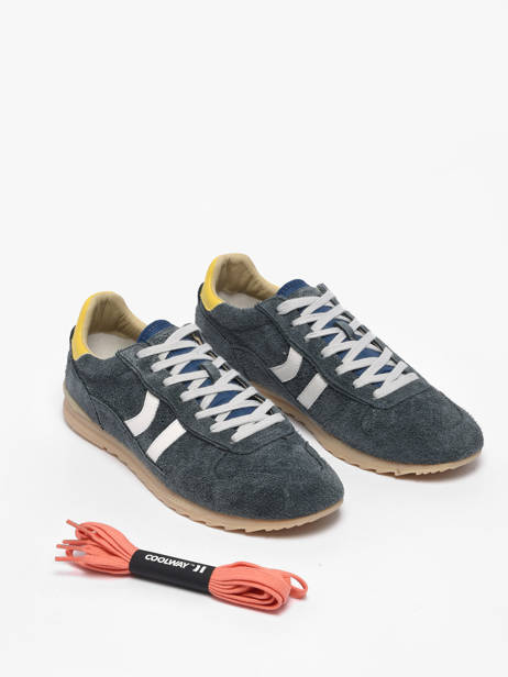 Sneakers En Cuir Coolway Bleu men 8643807 vue secondaire 2