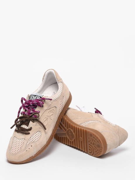 Sneakers Billie En Cuir Semerdjian Beige women BILLI244 vue secondaire 2
