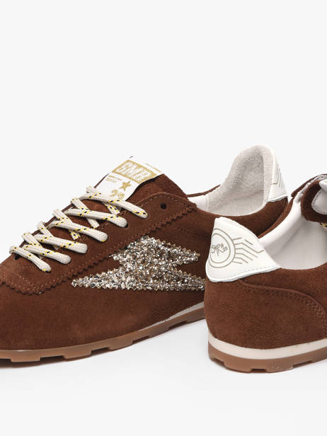 Sneakers Cassie En Cuir Semerdjian Marron women CASSI475 vue secondaire 2