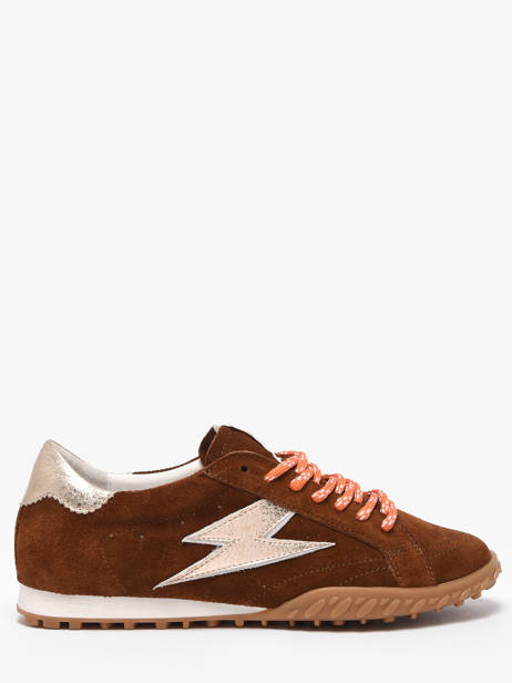 Sneakers Mary En Cuir Semerdjian Marron women MARYD282