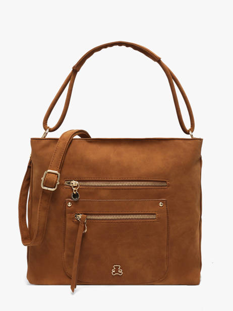 Sac Porté épaule Bride Lulu castagnette Marron bride D