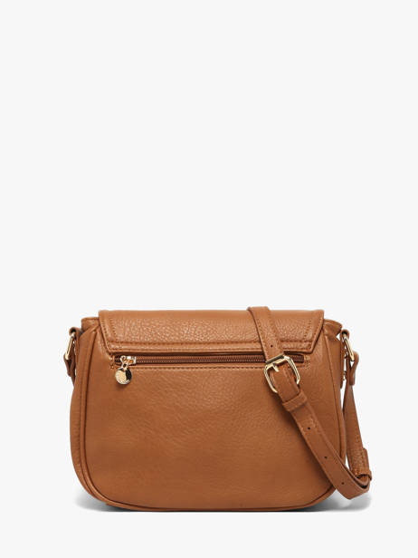 Sac Bandoulière Zip Lulu castagnette Marron zip 2 vue secondaire 4