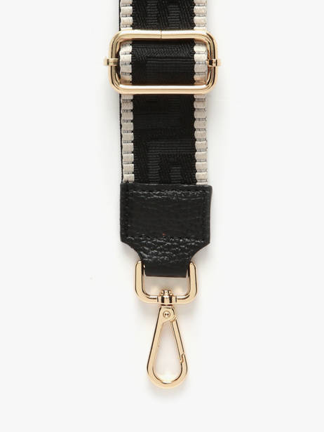 Bandoulière De Sac Caviar Milano Noir caviar CA25SSOB vue secondaire 1