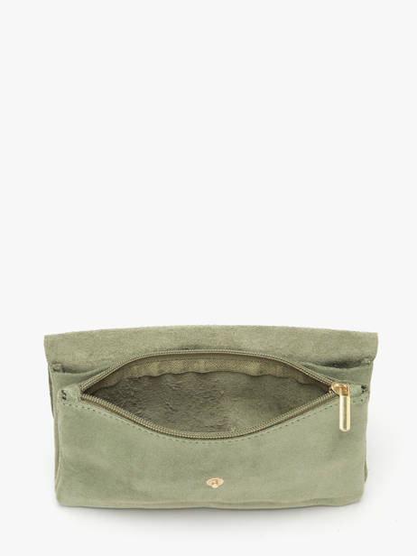 Sac Bandoulière Velvet Cuir Milano Vert velvet VE23067O vue secondaire 3