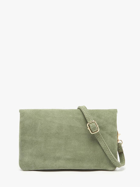 Sac Bandoulière Velvet Cuir Milano Vert velvet VE23067O vue secondaire 4