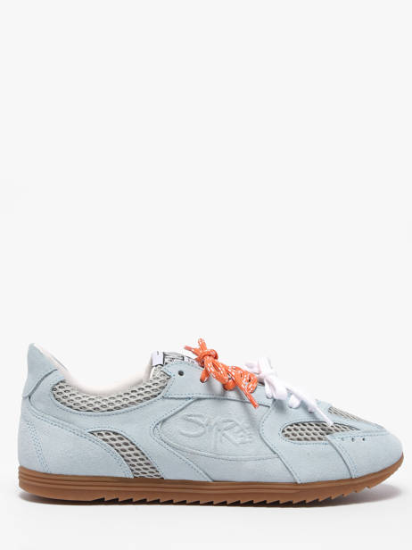 Sneakers Billie En Cuir Semerdjian Bleu women BILLI243
