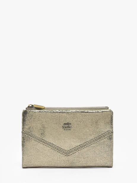 Portefeuille Vintage Cuir Mila louise Beige vintage 3760RXXC