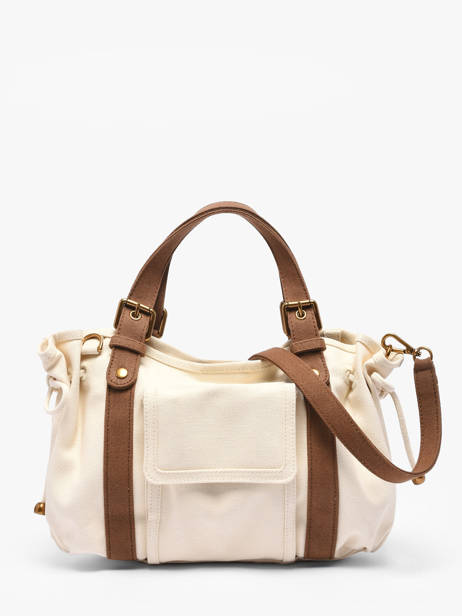 Sac 18h Canvas Coton Gerard darel Beige canvas DDS67450 vue secondaire 3