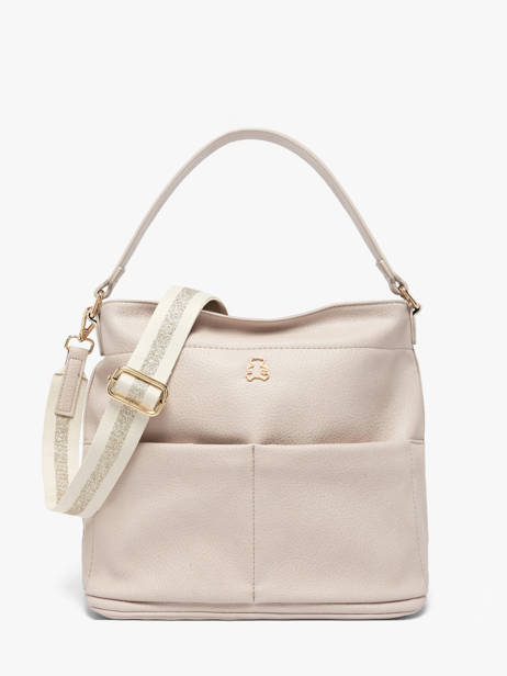Sac Porté épaule Soft Lulu castagnette Rose soft AISSAM