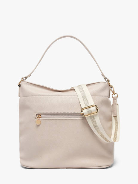 Sac Porté épaule Soft Lulu castagnette Rose soft AISSAM vue secondaire 4