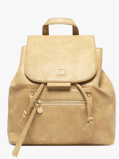 Sac à Dos Lulu castagnette Beige bride ALEXIANE