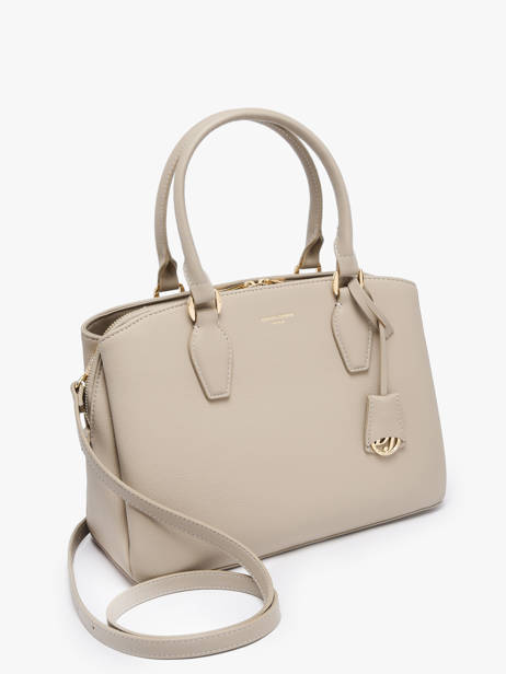Sac Porté Main Dune Polyurethane David jones Marron dune CM7252 vue secondaire 2