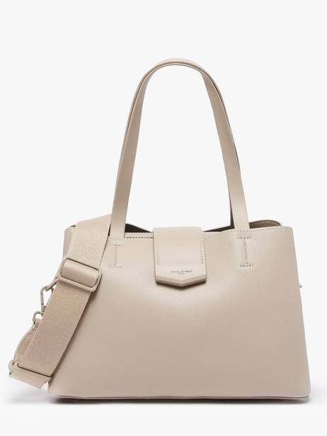 Sac Porté épaule City Polyurethane David jones Marron city CM8304