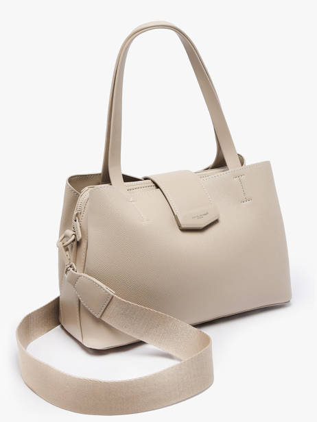Sac Porté épaule City Polyurethane David jones Marron city CM8304 vue secondaire 2