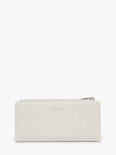 Portefeuille Dune David jones Blanc dune DJ0086 vue secondaire 2