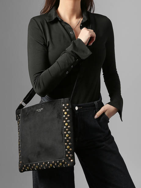 Sac Bandoulière Velvet Studs Miniprix Noir velvet studs JC53004 vue secondaire 1
