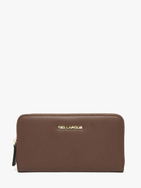 Portefeuille Jara Ted lapidus Marron jara TLMQ1501