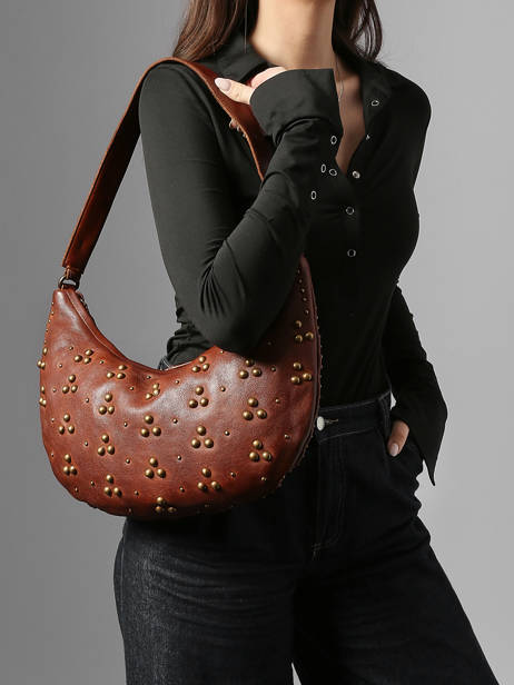 Sac Porté épaule Heritage Biba Marron heritage HIL1L vue secondaire 1