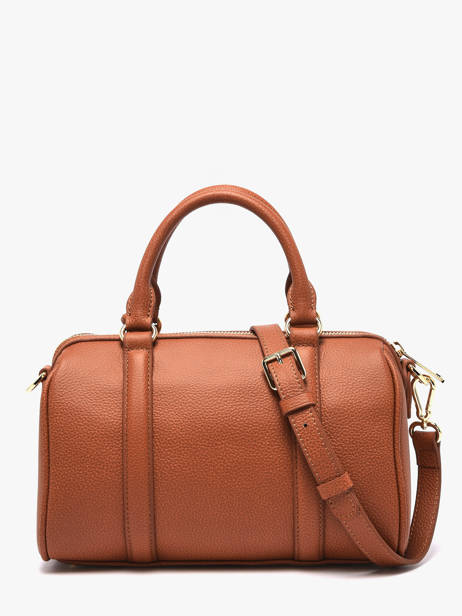 Sac Porté Main Milano Ana Cuir Lancaster Marron milano ana 102 vue secondaire 4
