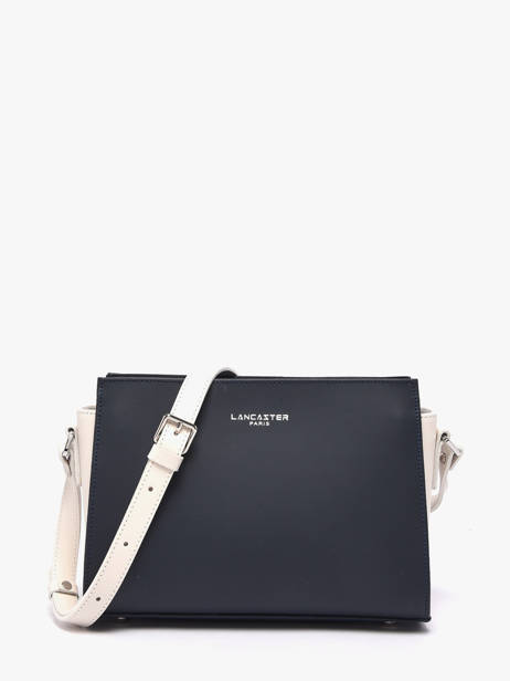 Sac Bandoulière Smooth Cuir Lancaster Bleu smooth 437-02