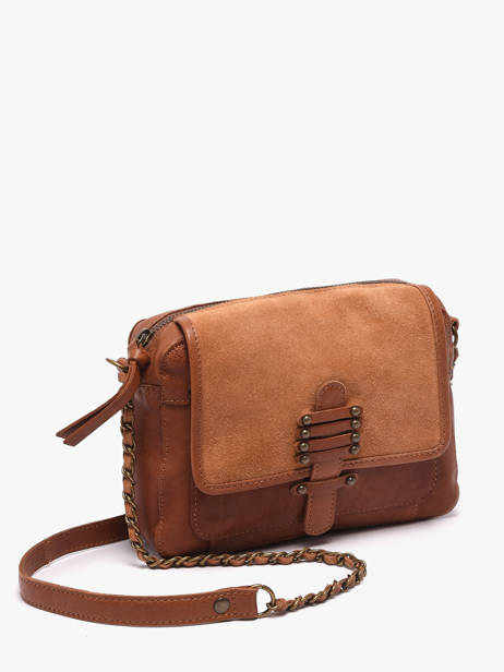 Sac Bandoulière Bea Cuir Pieces Marron bea 17163626 vue secondaire 2