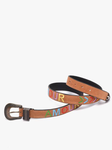 Ceinture Pieces Marron bellas 1716384I vue secondaire 3