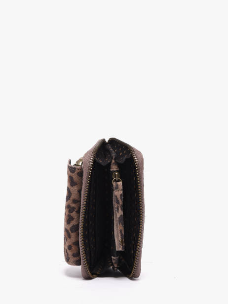 Porte-monnaie Naina Cuir Pieces Beige naina 17117178 vue secondaire 1