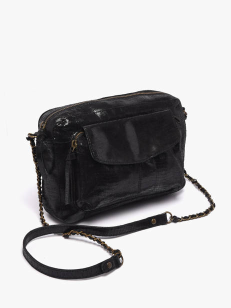 Sac Bandoulière Naina Cuir Pieces Noir naina 17087872 vue secondaire 1