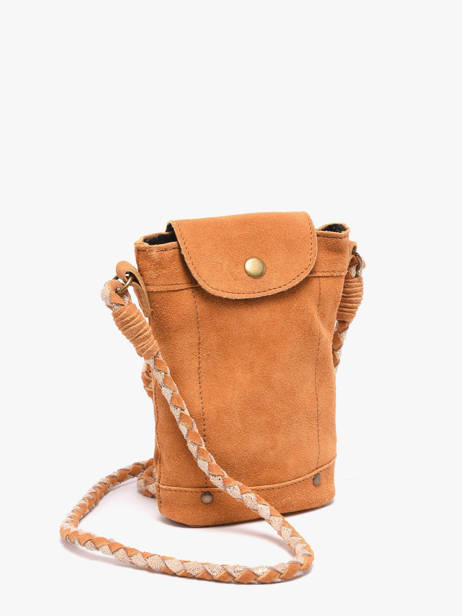 Sac Bandoulière Brianna Cuir Pieces Marron brianna 17163616 vue secondaire 2