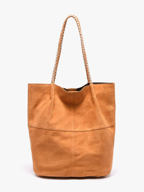 Sac Porté épaule Brianna Cuir Pieces Marron brianna 17163617