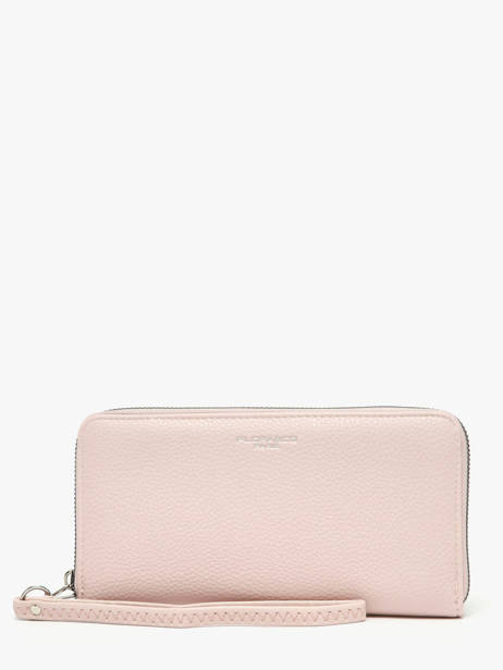 Portefeuille Grained Miniprix Rose grained H1689