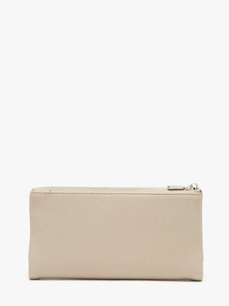 Portefeuille Porte-monnaie Grained Miniprix Beige grained F5039 vue secondaire 2