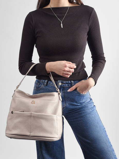Sac Porté épaule Soft Lulu castagnette Rose soft AISSAM vue secondaire 1