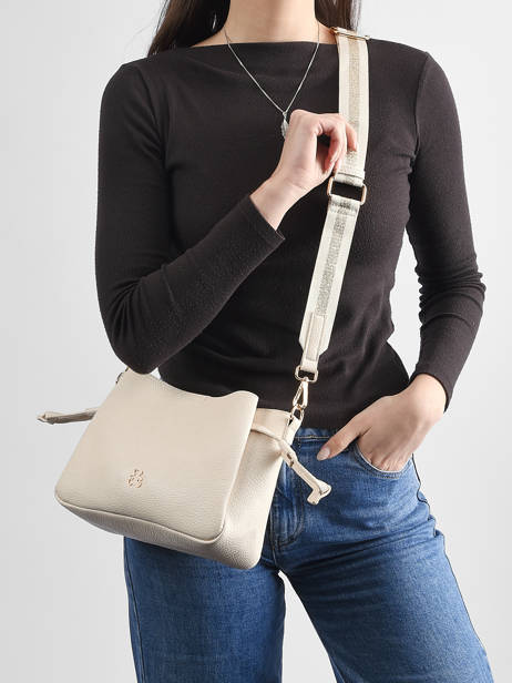 Sac Bandoulière Soft Lulu castagnette Blanc soft AISSATA vue secondaire 1
