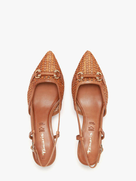 Escarpins Tamaris Marron women 44 vue secondaire 3