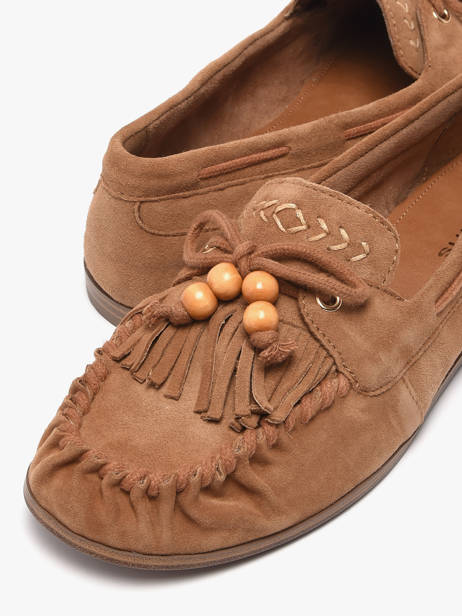 Mocassins En Cuir Tamaris Marron women 46 vue secondaire 2