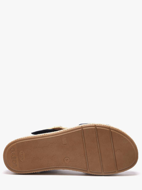 Sandales En Cuir Gabor Bleu women 16 vue secondaire 4